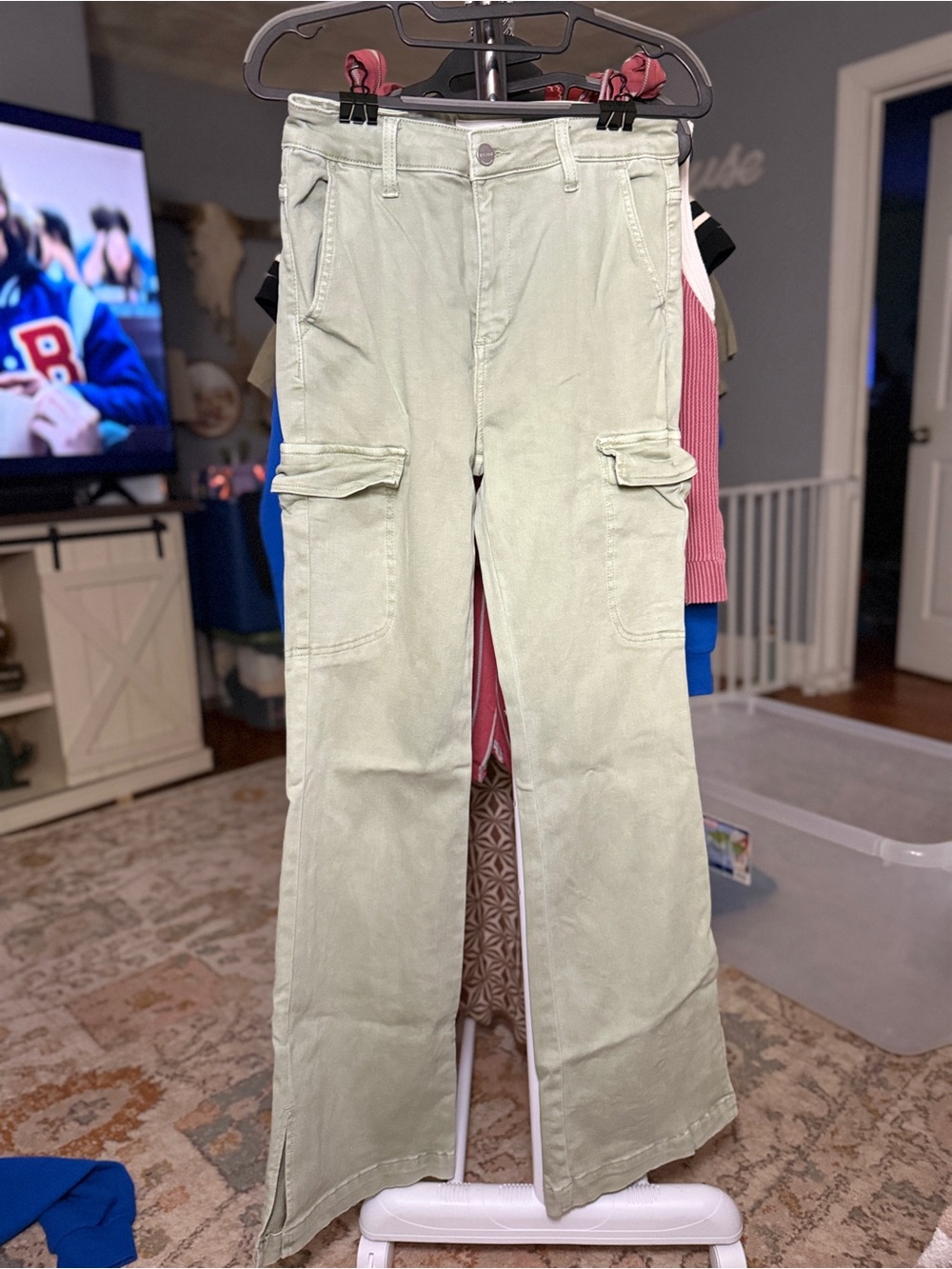 Women's Sage Wide Leg Cargo Jeans